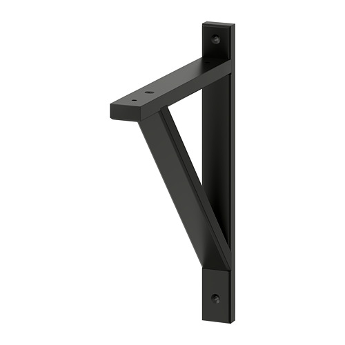 EKBY VALTER Console noir, 28x31 cm IKEA