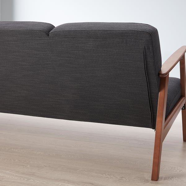 ekenaset canape 2 places hillared anthracite ikea