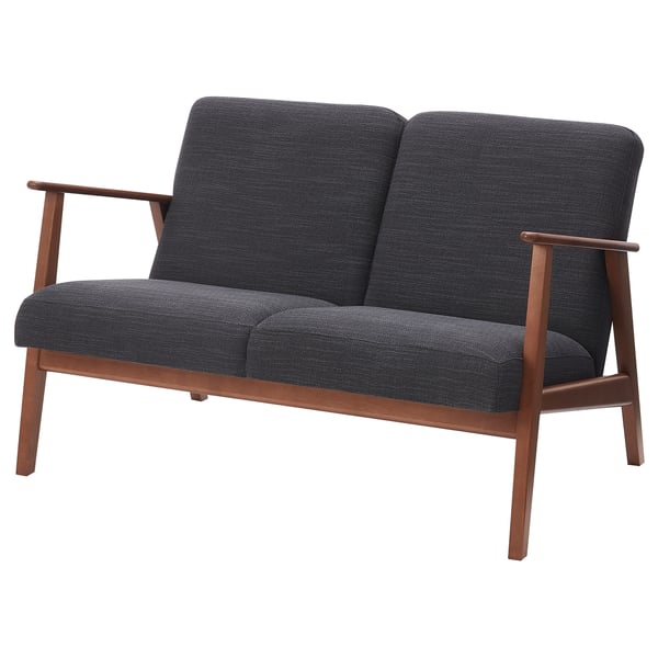 ekenaset canape 2 places hillared anthracite ikea