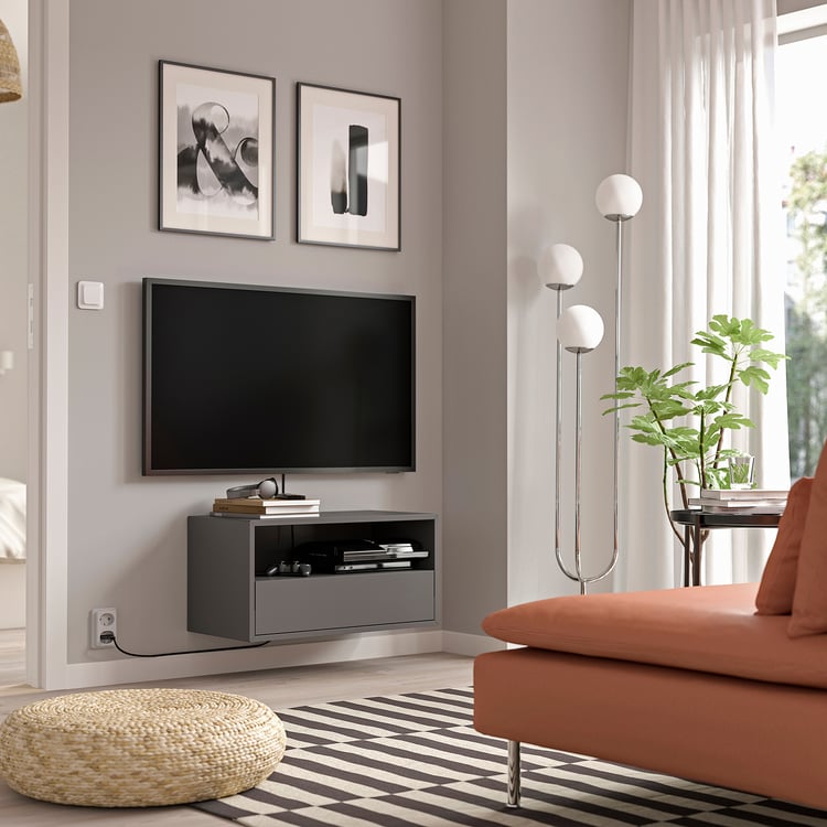 EKET tag re Murale quip M dia Av Rail Gris Fonc 70x35x35 Cm IKEA eket-tag-re-murale-quip-m-dia-av-rail-gris-fonc-70x35x35-cm-ikea