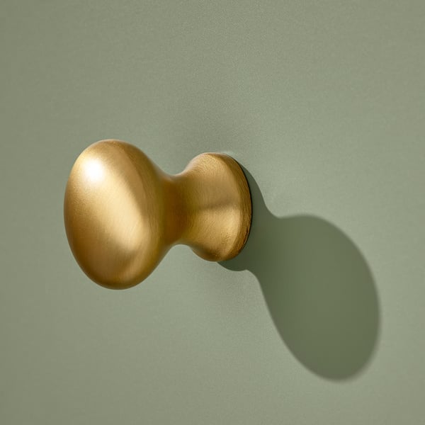 ENERYDA Bouton, couleur laiton, 20 mm