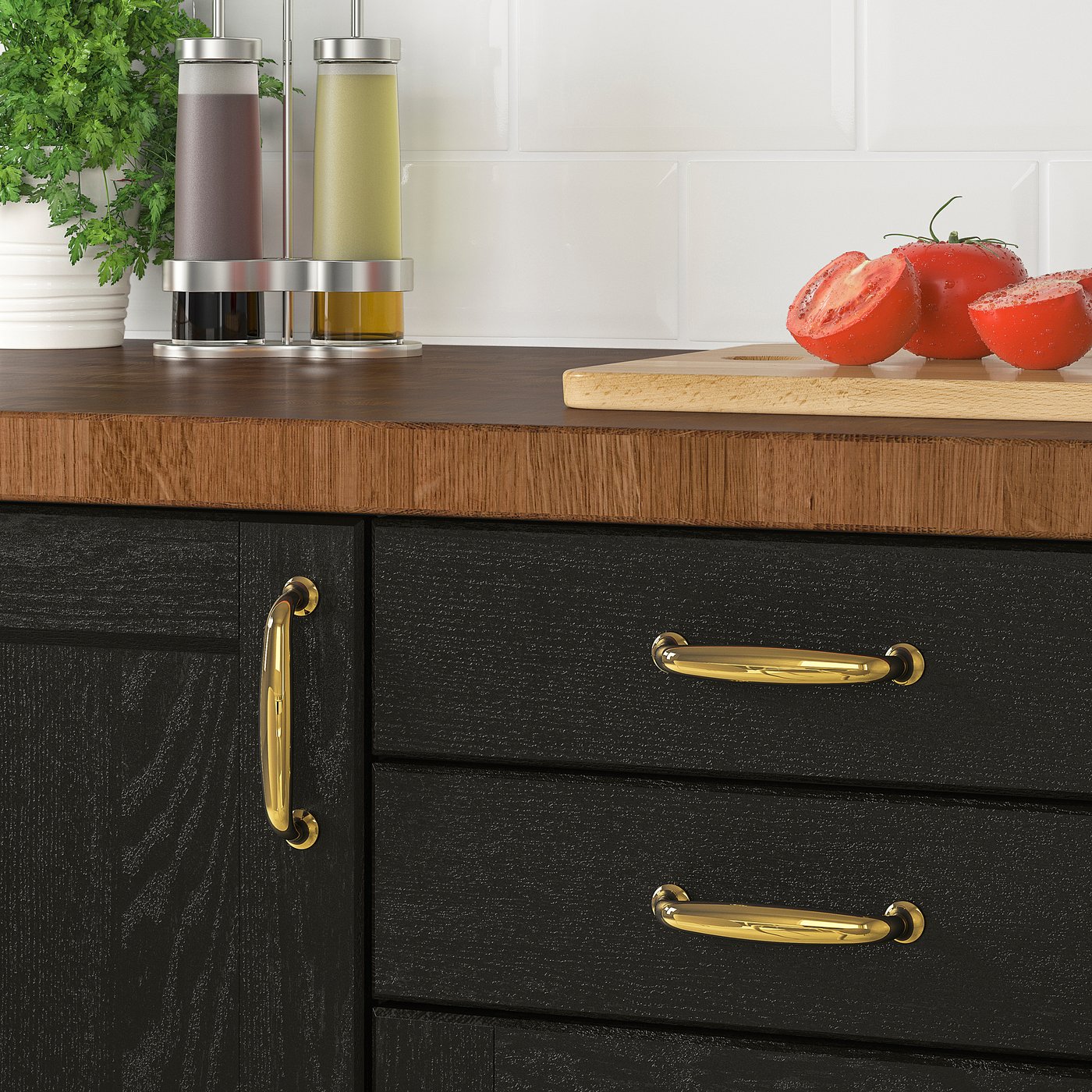 eneryda poignee couleur laiton 112 mm ikea