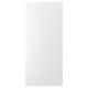 Porte d’armoire ENHET blanc brillant. Design carré, finition en feuille de plastique.