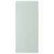 Une armoire ENHET rectangulaire de couleur vert clair. C’est un design élégant et simple avec des surfaces lisses et pratiques.