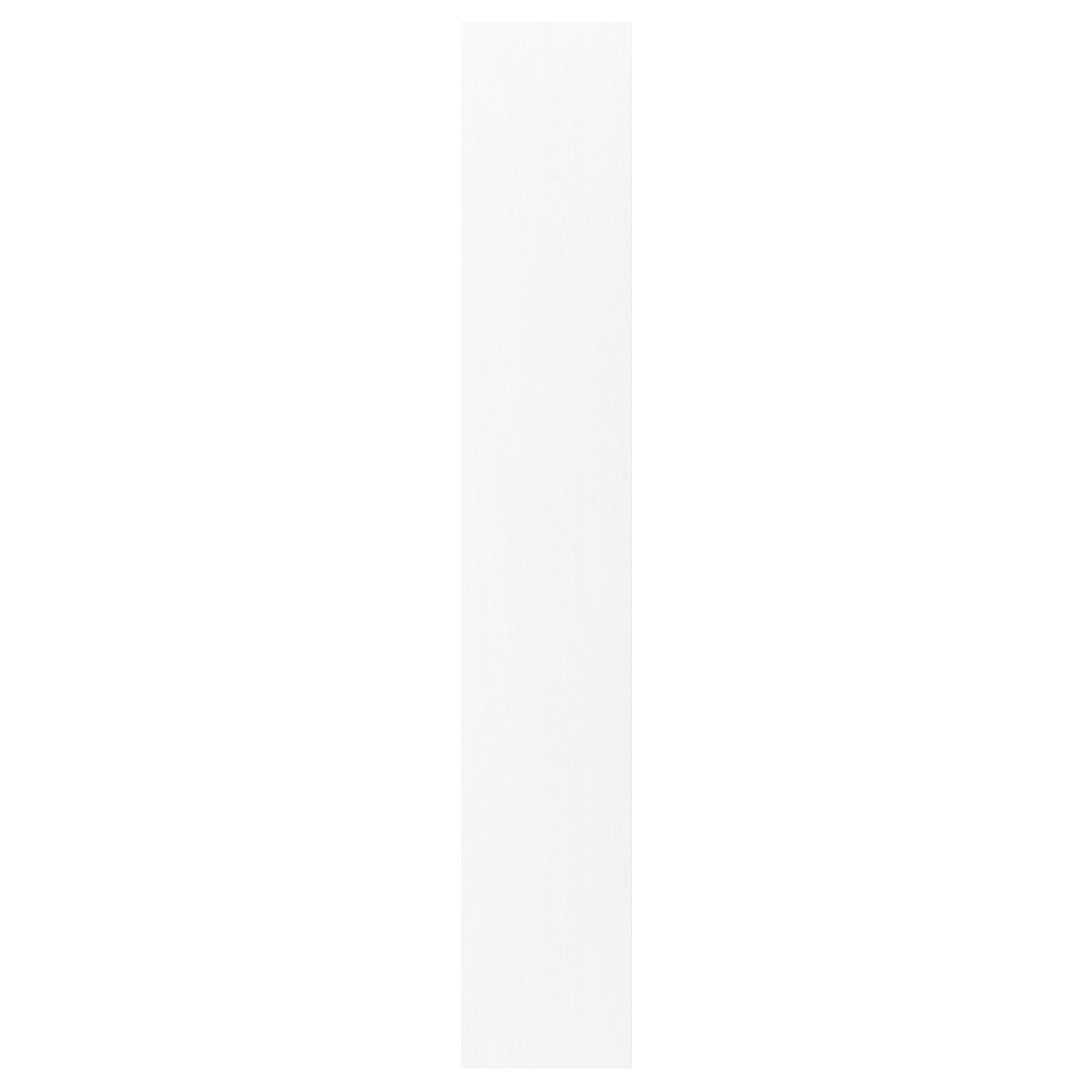ENKÖPING Panneau latéral de finition - blanc effet bois 39x240 cm