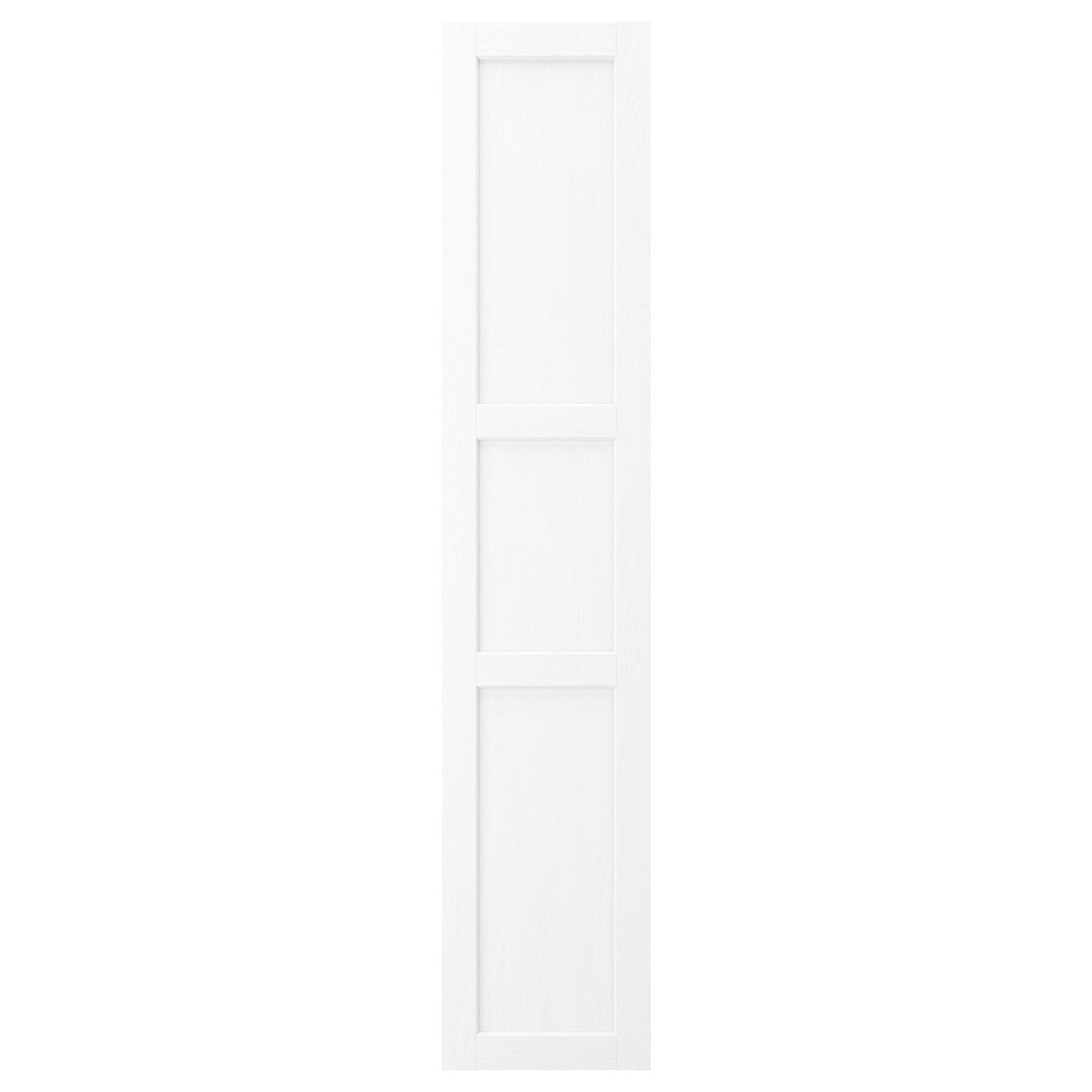 ENKÖPING Porte - blanc effet bois 40x200 cm