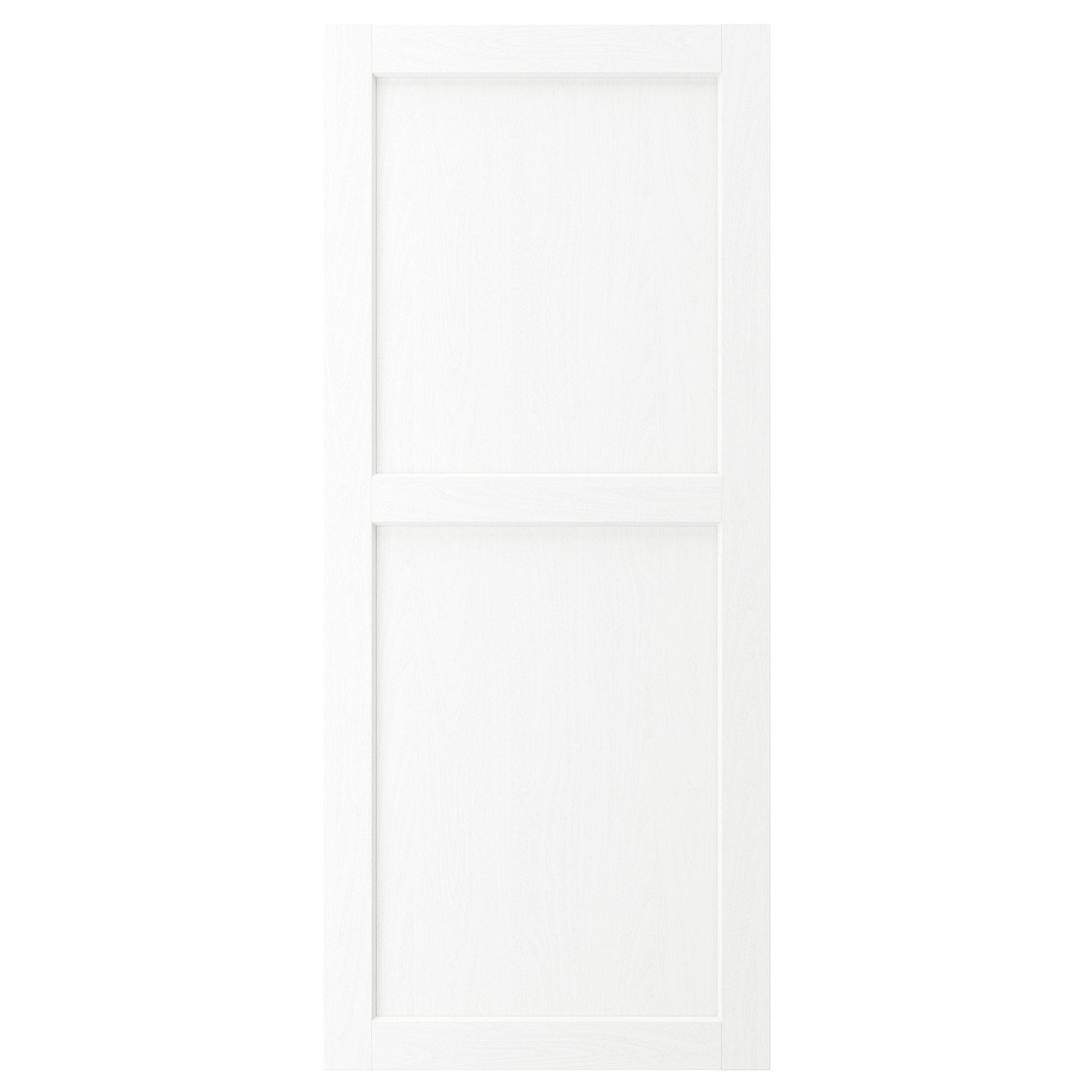 ENKÖPING Porte - blanc effet bois 60x140 cm