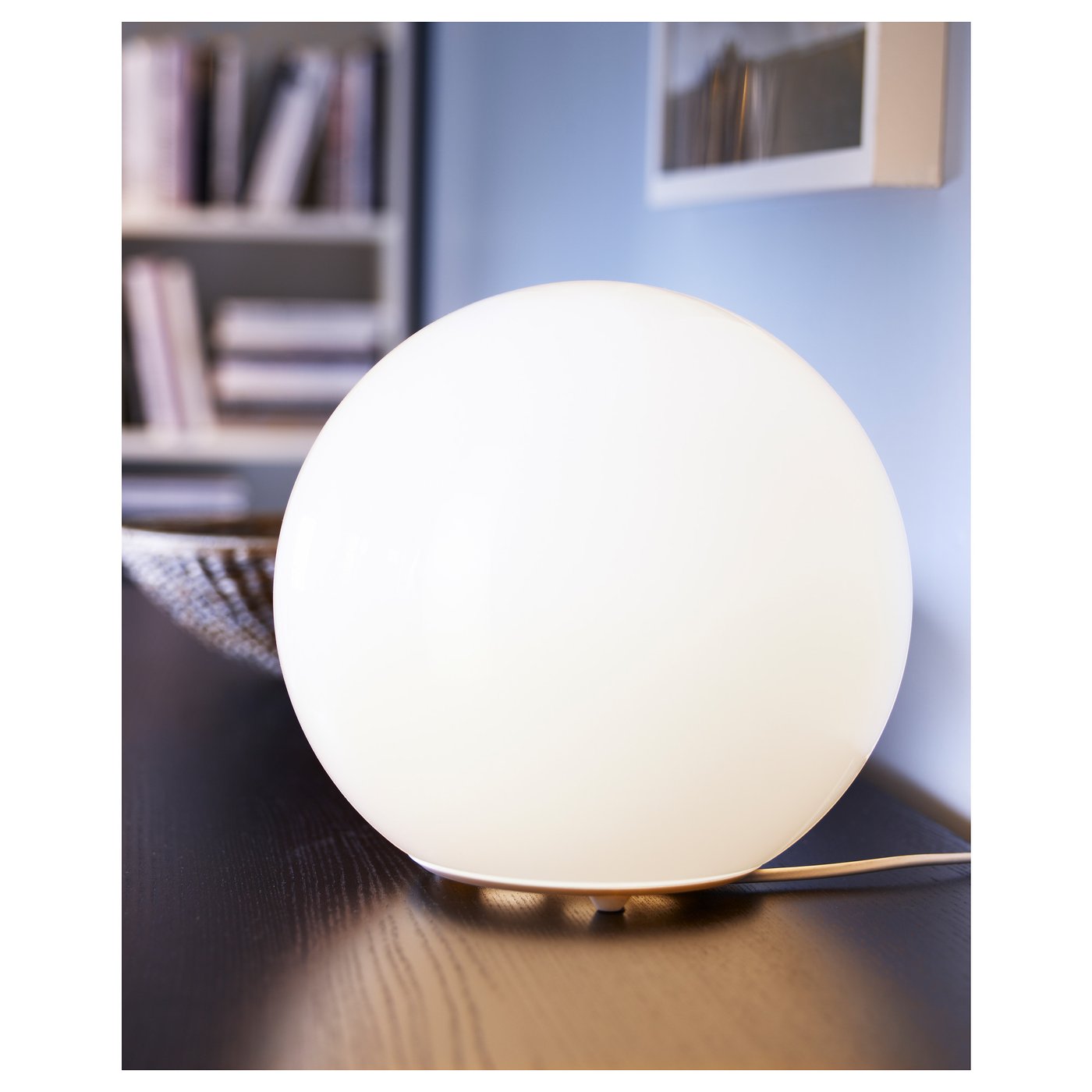 FADO Lampe de table, blanc, 25 cm IKEA