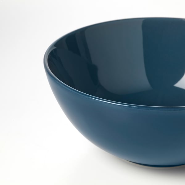 FÄRGRIK Bol, turquoise foncé, 16 cm