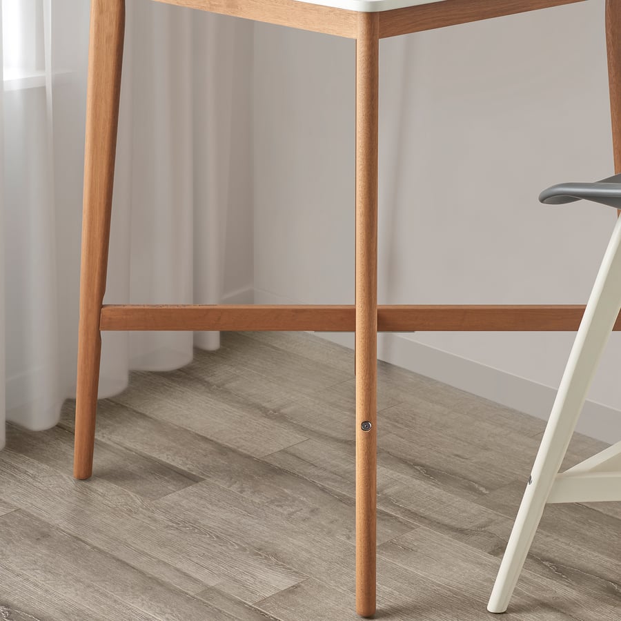 FANBYN Table de bar, blanc, 75x75x95 cm IKEA