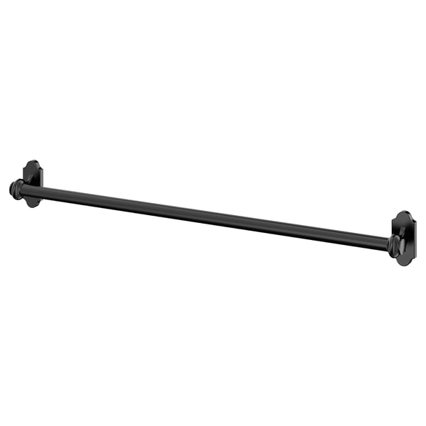 Barre De Suspension Pour Ustensiles De Cuisine Fintorp Barre Support Noir 57 Cm Ikea