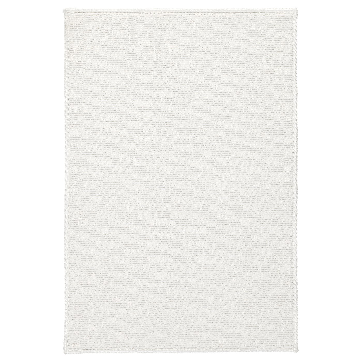 fintsen tapis de bain blanc materiau durable ikea