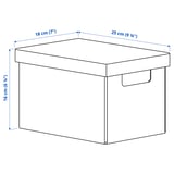Illustration avec les mesures du produit : FJÄDERHARV.