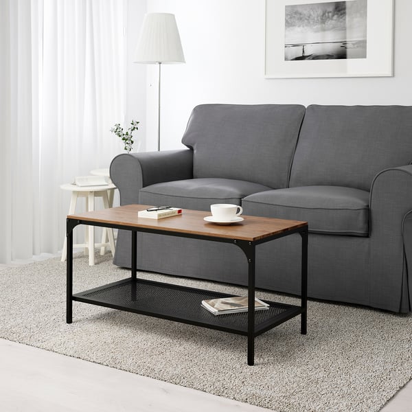 Fjallbo Table Basse Noir 90x46 Cm Ikea
