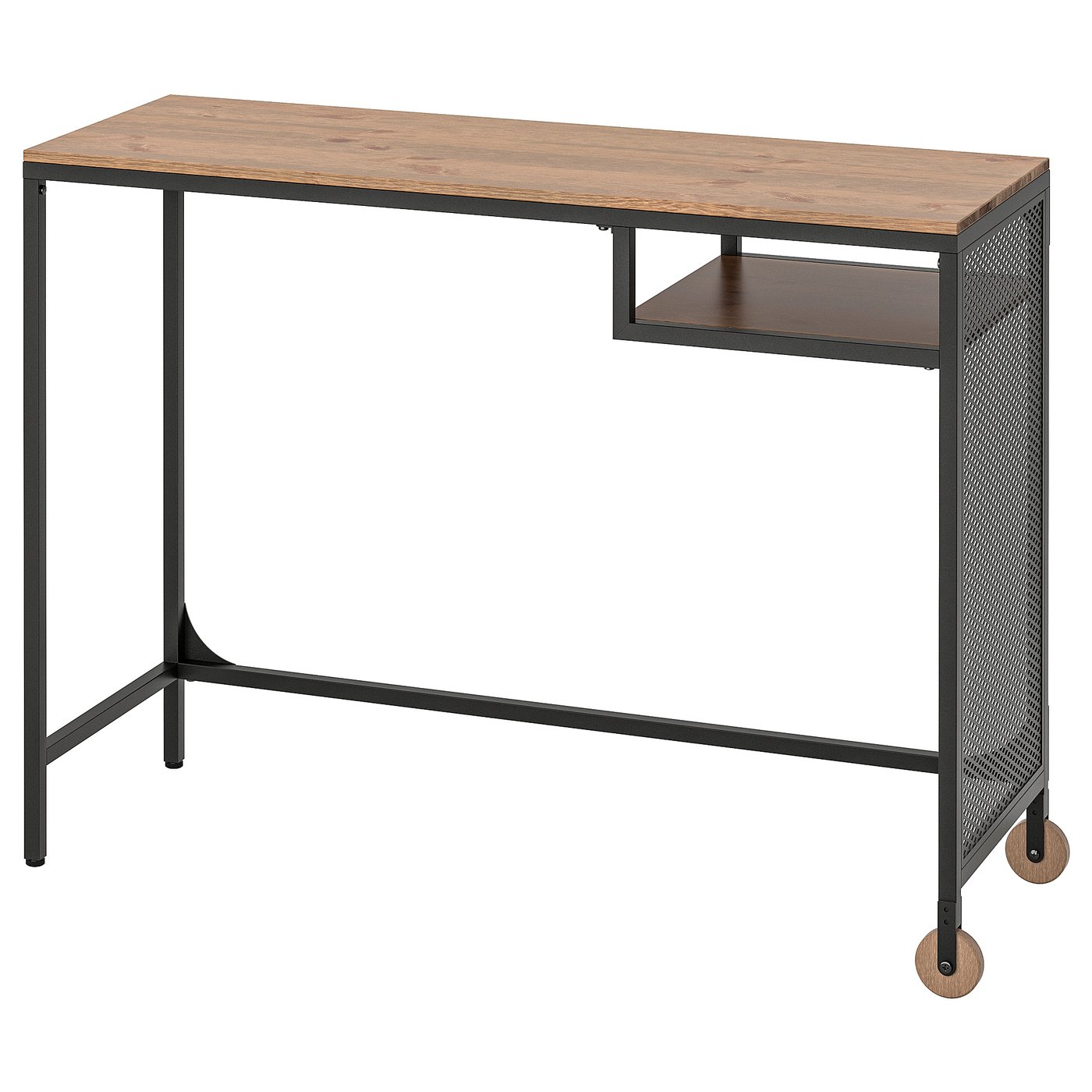 FJÄLLBO Table ordinateur portable, noir, 100x36 cm IKEA