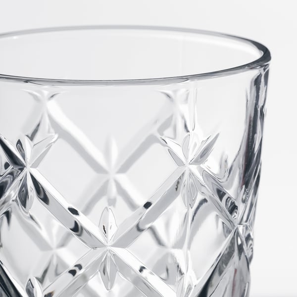 FLIMRA Flûte à champagne, verre transparent, à motifs IKEA