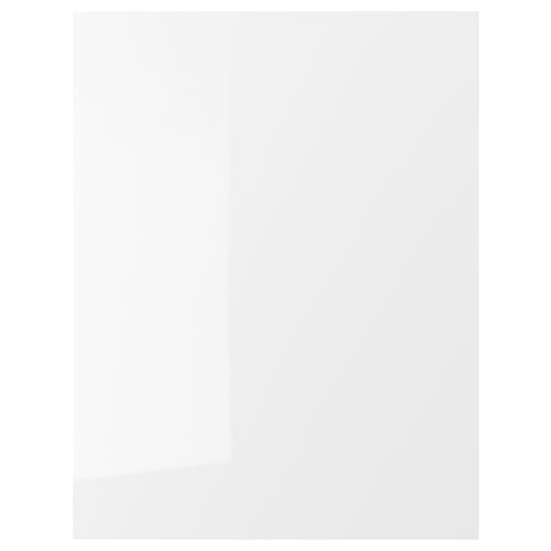 Article rectangulaire brillant blanc FÖRBÄTTRA, durable et facile à nettoyer.