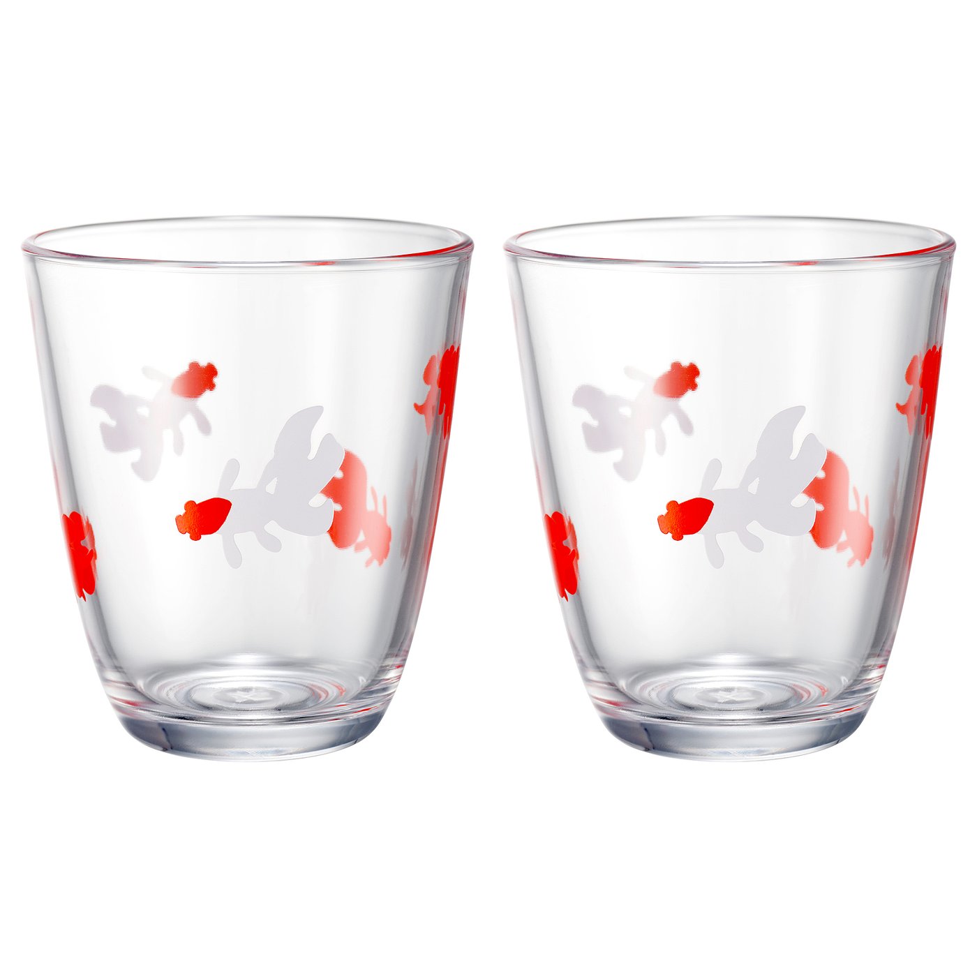 Lot de 8 verres Ikea Rose - Arts de la table