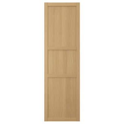 Porte d’armoire en chêne naturel - bois à cadre