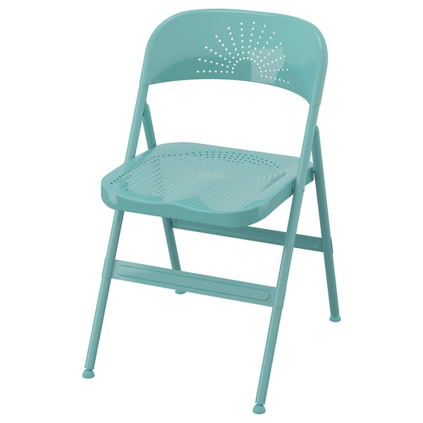 Frode Chaise Pliante Turquoise Ikea