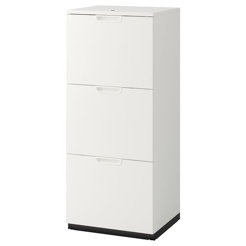 GALANT Armoire à dossiers - blanc 51x120 cm
