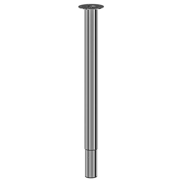 gerton pied reglable chrome ikea