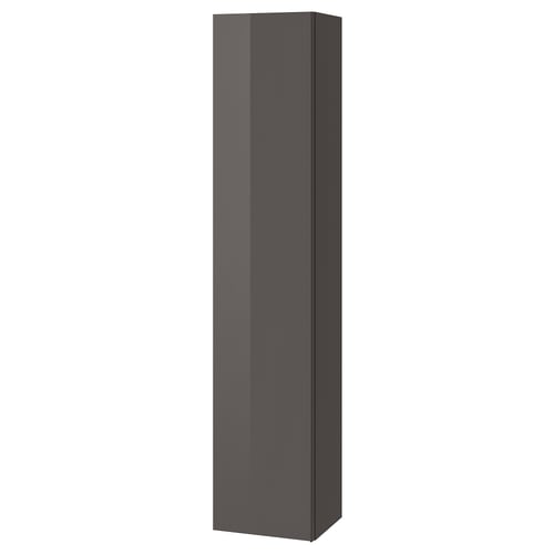 Godmorgon Colonne Brillant Gris 40x32x192 Cm Ikea