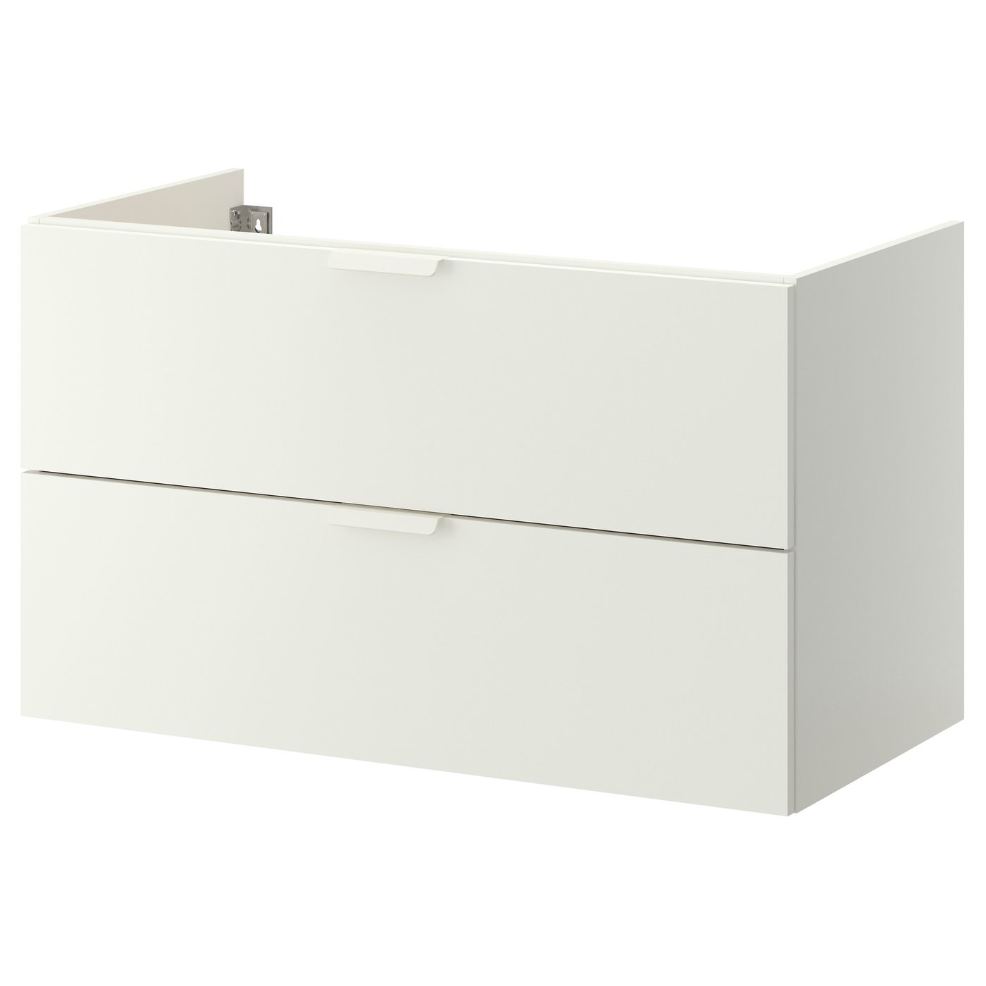 Godmorgon Meuble Lavabo 2tir Blanc 100x47x58 Cm Ikea