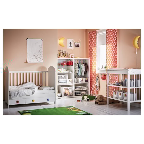 Gonatt Lit Bebe Blanc 60x120 Cm Ikea