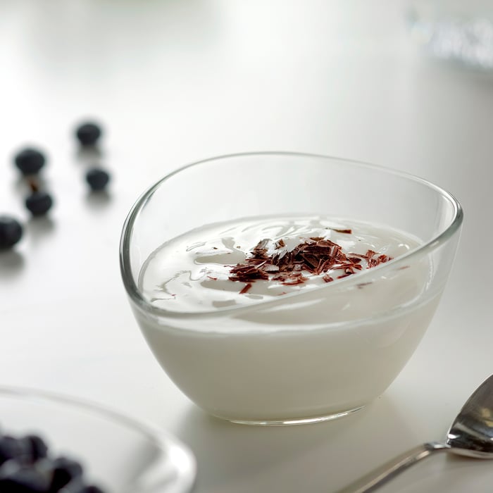 GRISFISK coupe à dessert, verre transparent, 11 cm IKEA