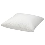 Oreiller GRÖNAMARANT blanc avec housse en coton et rembourrage en polyester.