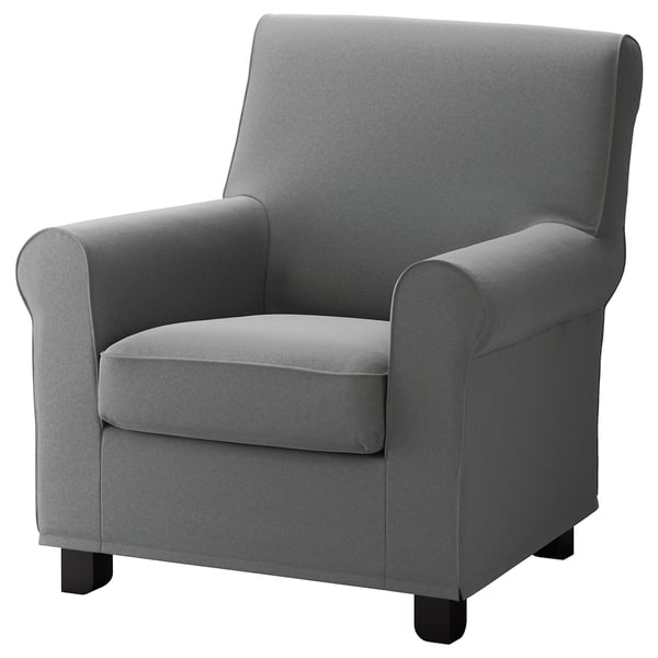 Fauteuil Grönlid Ljungen Gris Moyen