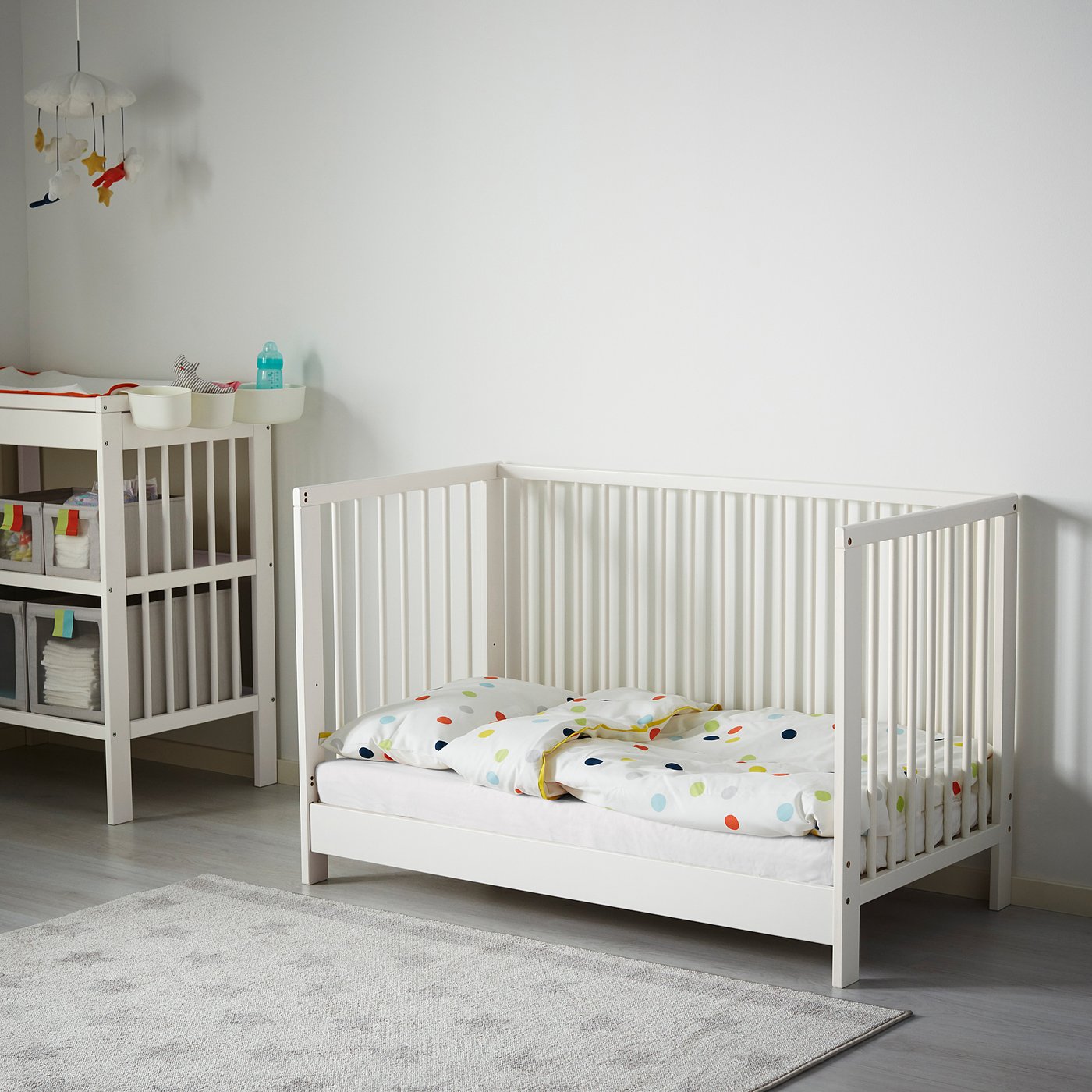 Gulliver Lit Bebe Blanc 60x120 Cm Ikea