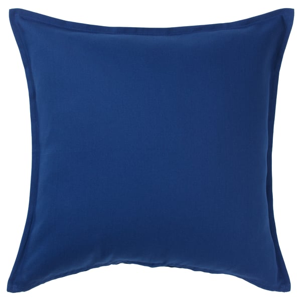 Gurli Housse De Coussin Bleu Fonce 50x50 Cm Ikea