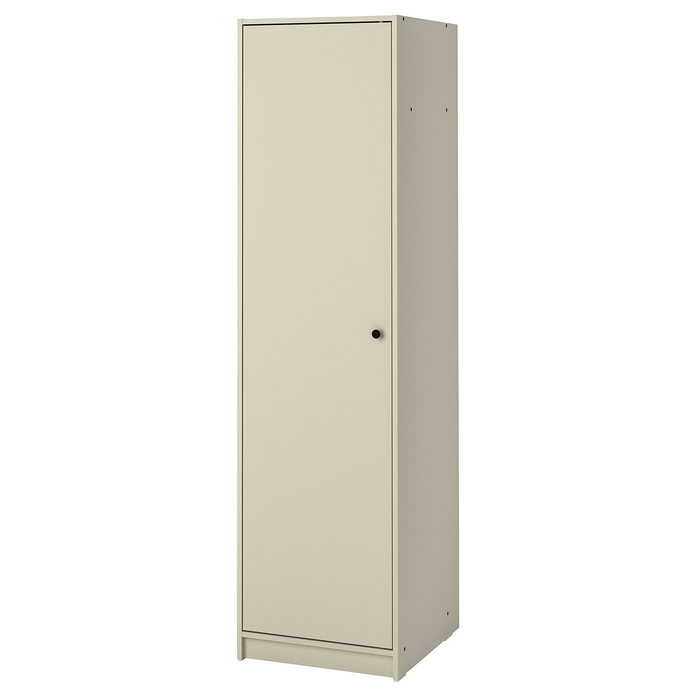 GURSKEN Armoire-penderie - beige clair 49x55x186 cm