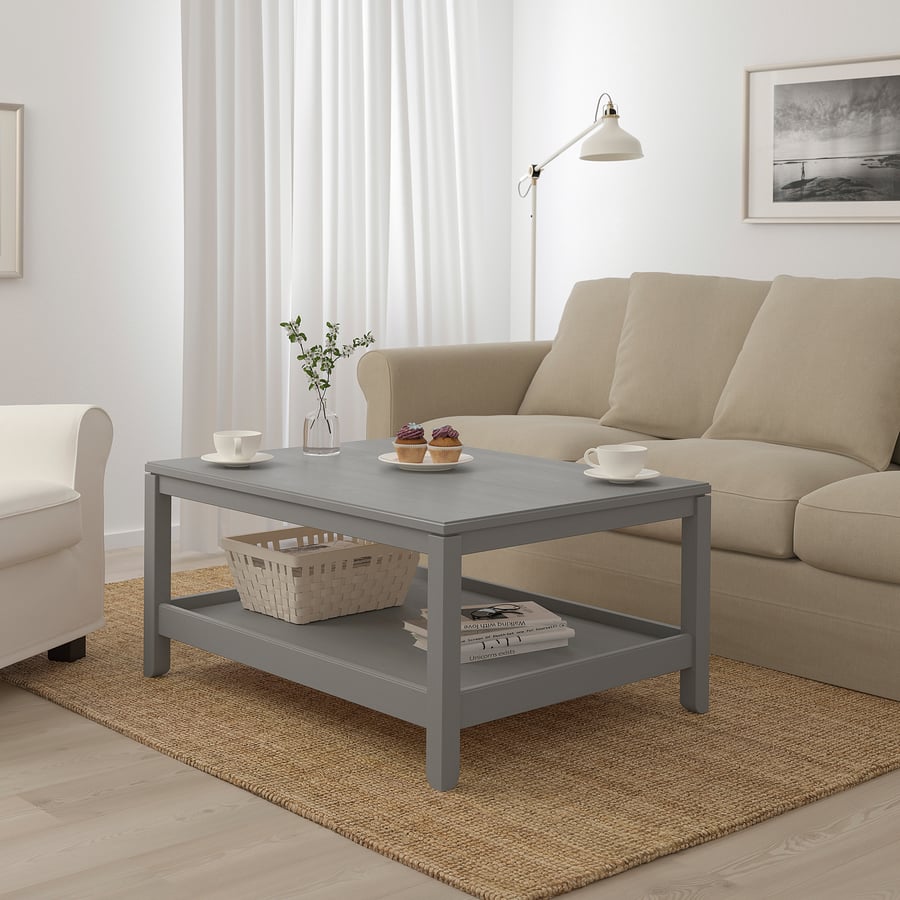 HAVSTA Table basse, gris, 100x75 cm IKEA