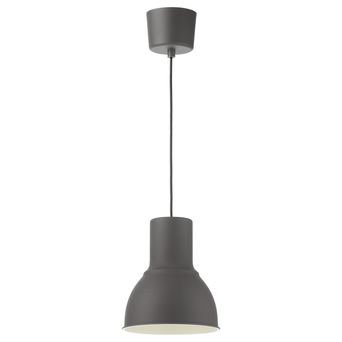 HEKTAR Suspension - gris foncé 22 cm