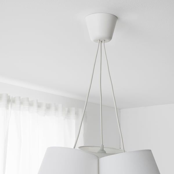 HEMMA Set suspension triple, blanc, 1 IKEA