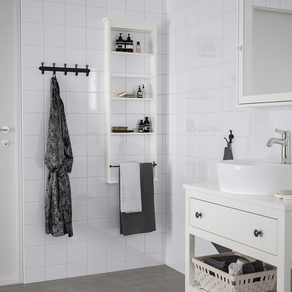 HEMNES Étagère murale, blanc, 42x118 cm