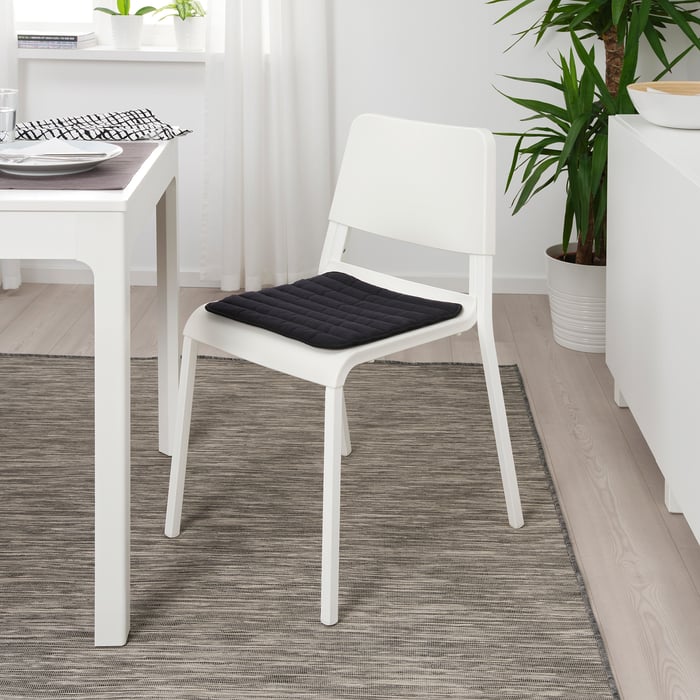 HERDIS Carreau de chaise - noir - IKEA