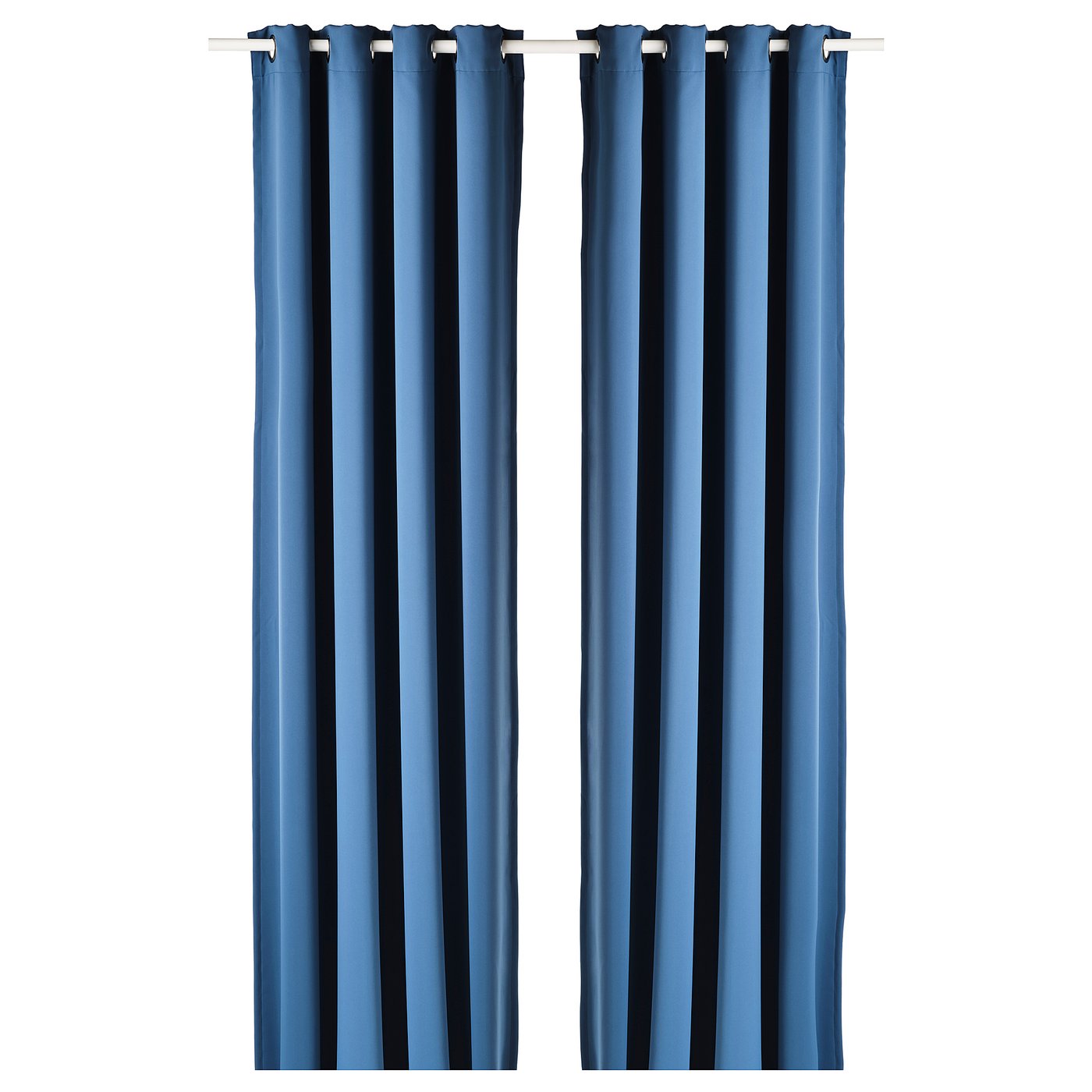 Rideaux Occultants IKEA HILLEBORG - 1 Paire 145x300 Cm, Gris, Neufs Sous Emballage