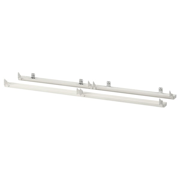 hjalpa rail accessoires portes couliss blanc 120 cm ikea