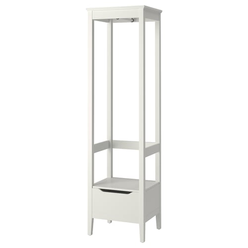 IDANÄS Armoire ouverte, blanc, 59x211 cm IKEA