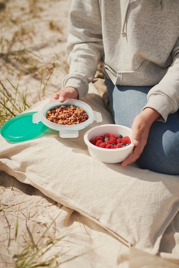 IKEA 365+ Boîterepas av compt aliments secs, rond IKEA