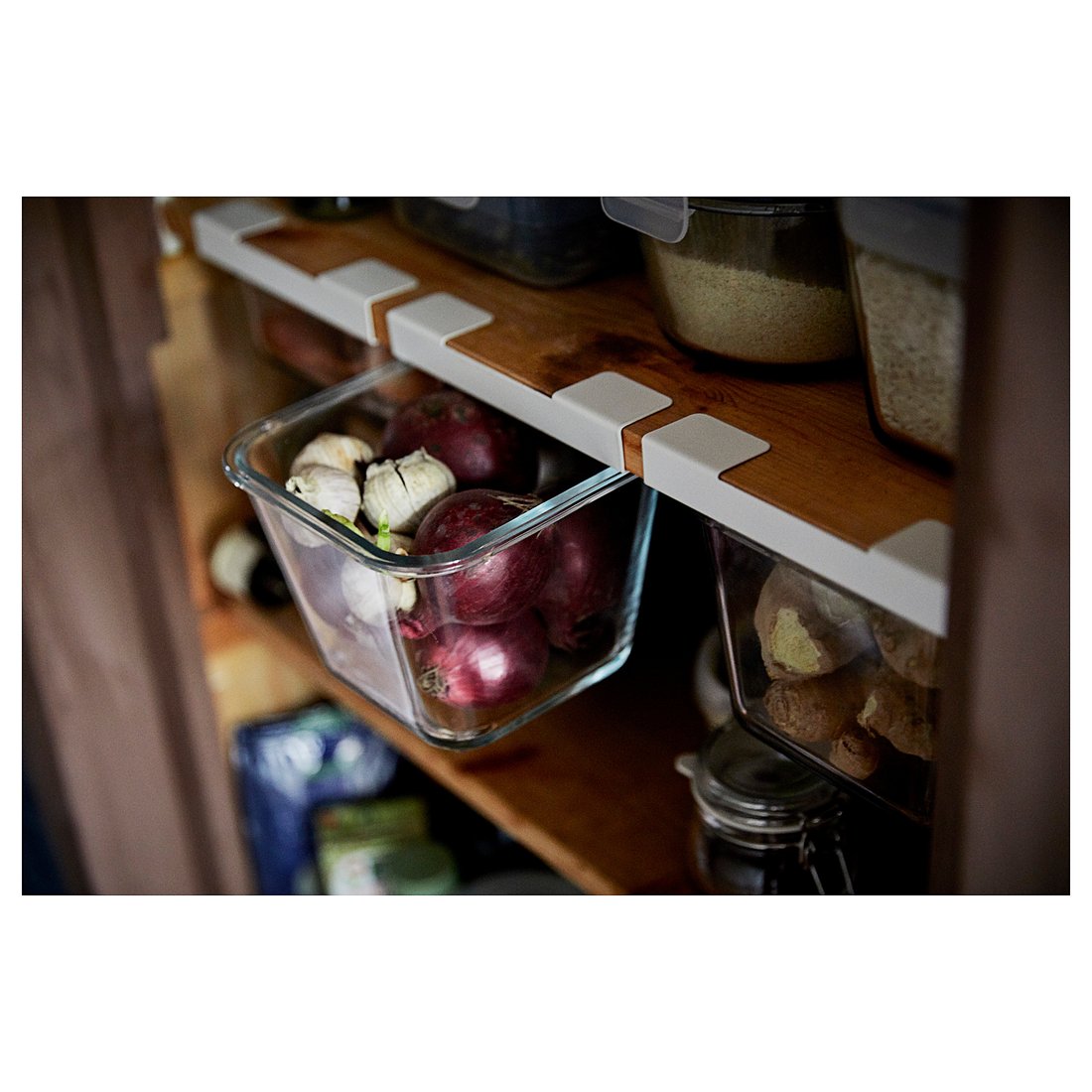 IKEA 365+ Récipient alimentaire, carré/verre, 1.2 l IKEA