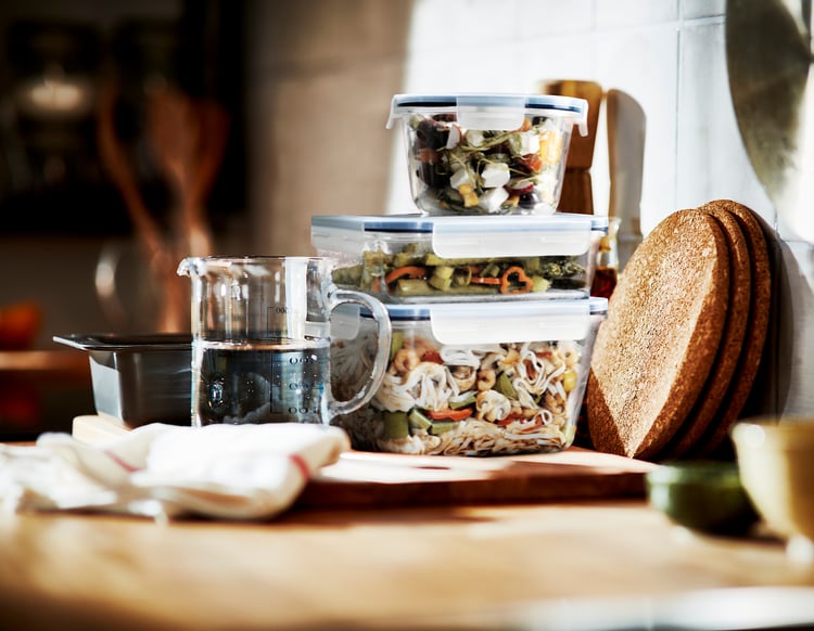 IKEA 365+ récipient alimentaire, rond/verre, 600 ml IKEA