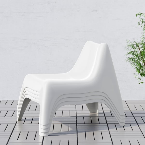 Ikea Ps Vago Fauteuil Exterieur Blanc Ikea