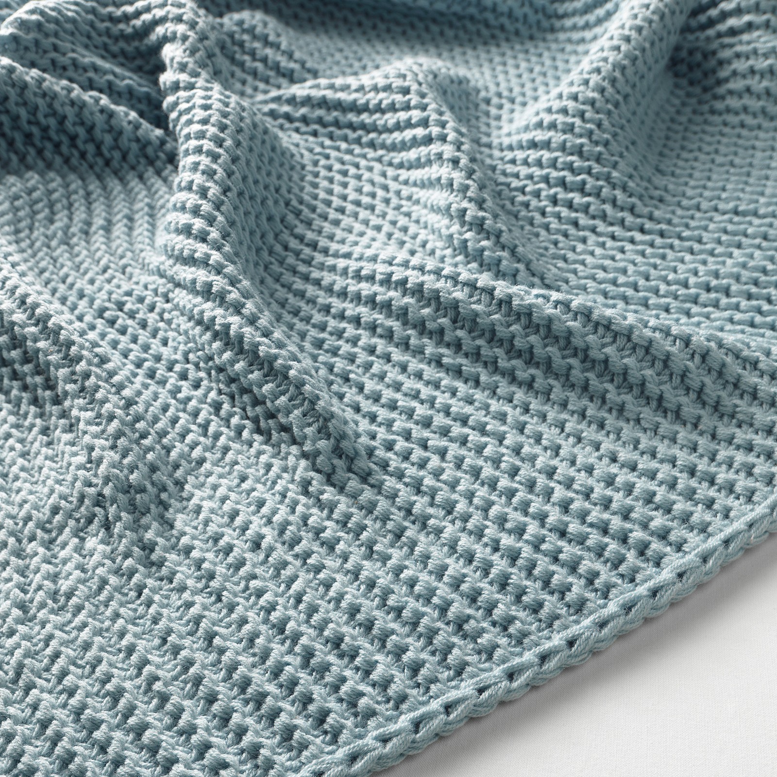 INGABRITTA Plaid, bleu clair, 130x170 cm IKEA