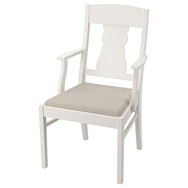 Chaise Fauteuil Ikea Repose Bras Bois Table