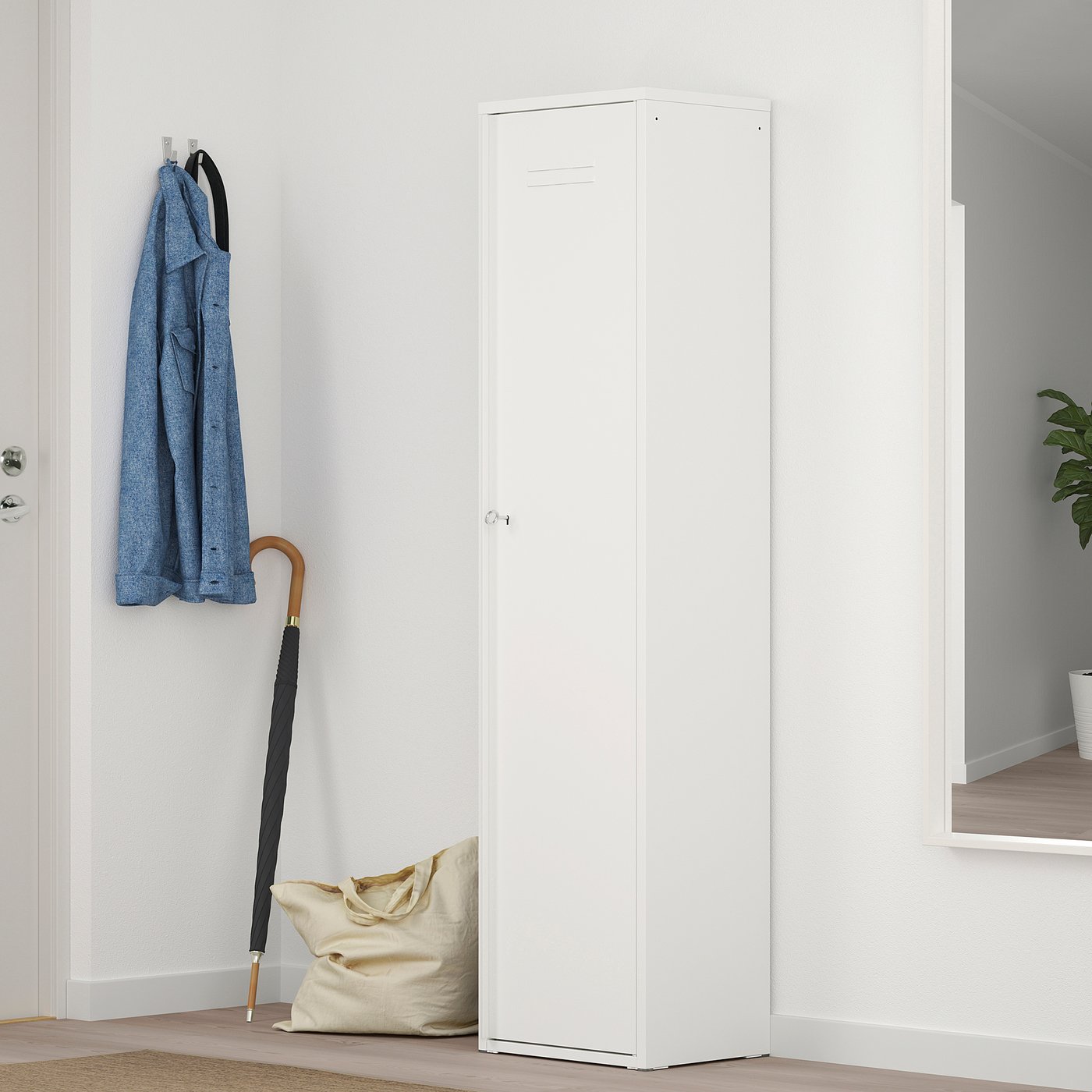 IVAR Armoire 1 porte, blanc IKEA